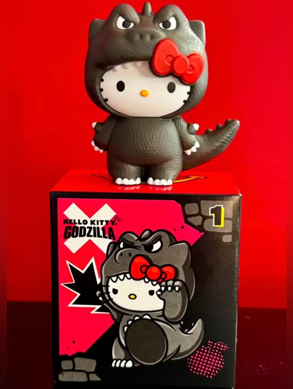 Hello Kitty x Godzilla McDonald's collectible (#1)